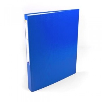 CARPETA ANILLAS FOLIO 4ANILLAS 25MM FORRADO PP AZUL GRAFCOLOR OFIEXPERTS