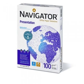 Papel A4 100 gr. 250 hojas blanco Navigator Presentation