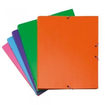 Carpeta clasificadora folio forrada pp 12 separadores color verde claro Grafoplas