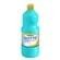 Témpera líquida botella 1l lavable Giotto azul cyan
