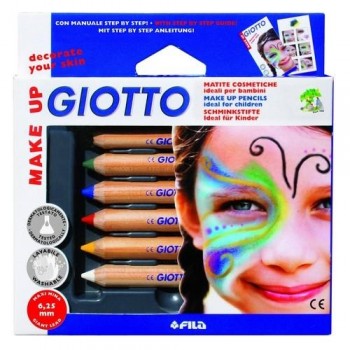 Maquillaje lápices cosméticos 6 un. stdas. Giotto Make-up