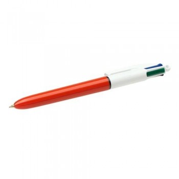 Bolígrafo multifunción 4 colores punta 1 mm. Fine Bic