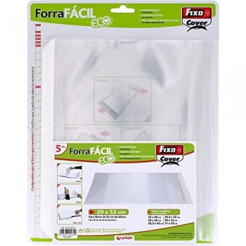 FORRO LIBROS AJUSTABLE 290 MM PACK 5UD GF