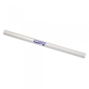 Papel charol 0,50x16,25m. 65gr. rollo semiperforad blanco