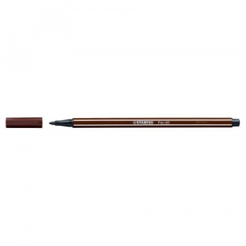 ROTULADOR STABILO ACUARELABLE PEN 68 MARRON 1 MM