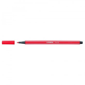 ROTULADOR STABILO ACUARELABLE PEN 68 ROJO CARMIN 1 MM