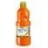 Témpera líquida botella 500 ml. lavable Giotto naranja