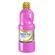 Témpera líquida botella 500 ml. lavable Giotto rosa