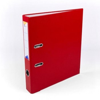 Archivador folio 55mm rojo Ofiexperts
