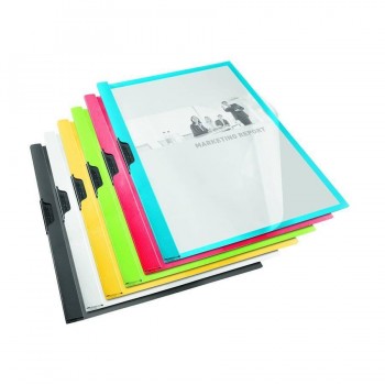 DOSSIER A4 CLIP-FILE ESSELTE PVC 3MM. NEGRO VIVIDA