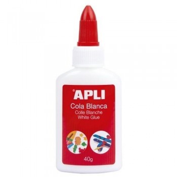 PEGAMENTO COLA BLANCA 40G APLI