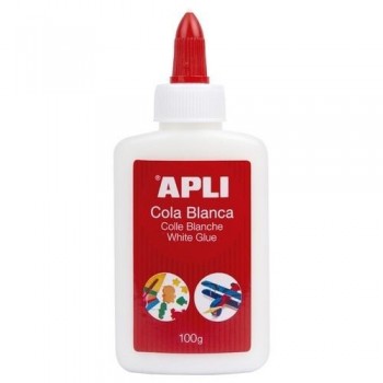 Pegamento cola blanca 100g Apli