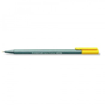 ROTULADOR TRIPLUS FINELINER 334 AMARILLO STAEDTLER