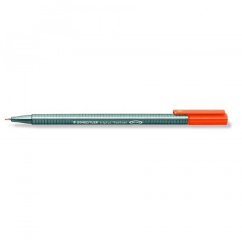 ROTULADOR TRIPLUS FINELINER 334 NARANJA STAEDTLER