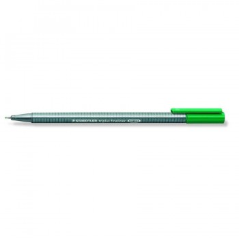 ROTULADOR TRIPLUS FINELINER 334 VERDE STAEDTLER