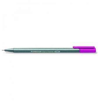 ROTULADOR TRIPLUS FINELINER 334 VIOLETA OSCURO STAEDTLER