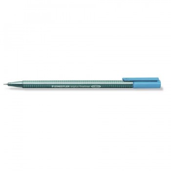 ROTULADOR TRIPLUS FINELINER 334 AZUL PASTEL STAEDTLER