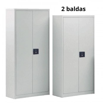 ARMARIO METALICO PUERTA BATIENTE 105X102X45 2 BALDAS ROCADA