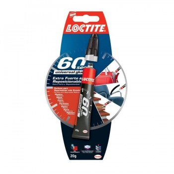 Pegamento removible por 60 seg. Loctite 60seg.