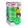 Gomets redondos adhesivo removible   20 mm cara feliz Smile verde Apli