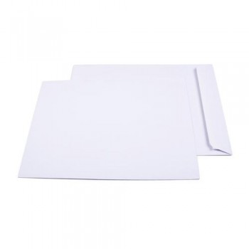 Bolsa Offest blanca DIN B4 folio 250x353 tira silicona adhesiva 250 unidades