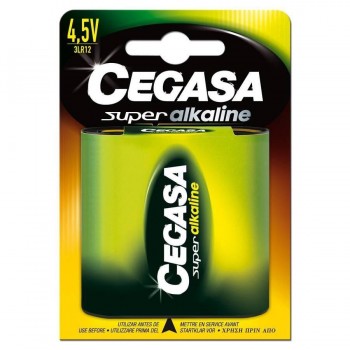 PILAS CEGASA SUPER ALCALINAS 3LR12-4,5V BLISTER 1 UD