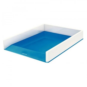 BANDEJA APILABLE WOW DUAL AZUL/BLANCO LEITZ