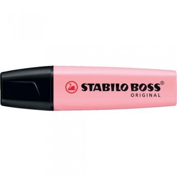Rotulador fluorescente rubor rosa  STABILO BOSS ORIGINAL PASTEL