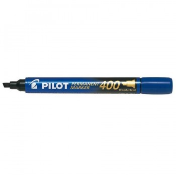 ROTULADOR PERMANENTE PUNTA BISELADA SCA-400 AZUL PILOT