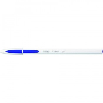 BOLIGRAFO BIC BICOLOR CRISTAL UP AZUL