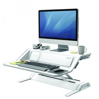 ESTACION DE TRABAJO LOTUS  DX SIT-STAND BLANCO FELLOWES