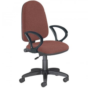 SILLA OFICINA RD930 GRANATE BRAZOS ROCADA