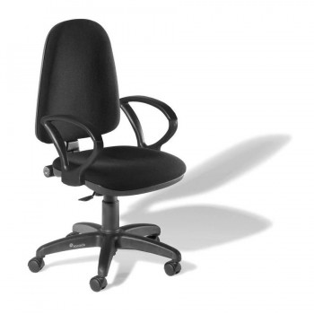 SILLA OFICINA RD930 NEGRA BRAZOS ROCADA