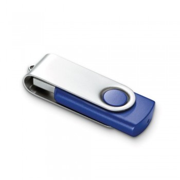 Memoria USB 16 Gb. Rotativo azul