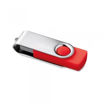 Memoria USB 16 Gb. Rotativo rojo
