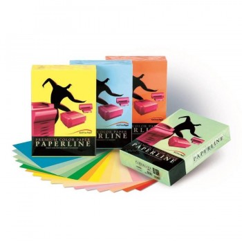 PAPEL COLORES A4 80G 500H MARFIL PAPERLINE