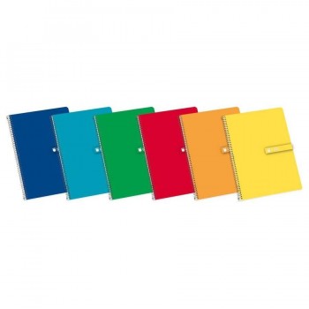 Cuaderno espiral Folio 80 hojas surtido 4x4 c.m. Xtra Pacsa