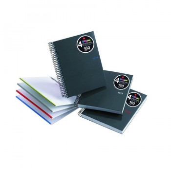 CUADERNO MICROP A4 160H 70GR C/5 TAPA DURA NOTE BOOK 4 MIQUELRIUS