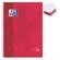 Cuaderno espiral A4+ 80 hojas 90 gr. 4 taladros tapa extradura cuadrícula 5x5 rojo European 1 Classic Oxford