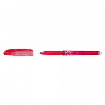 Bolígrafo borrable punta aguja Frixion Point rojo