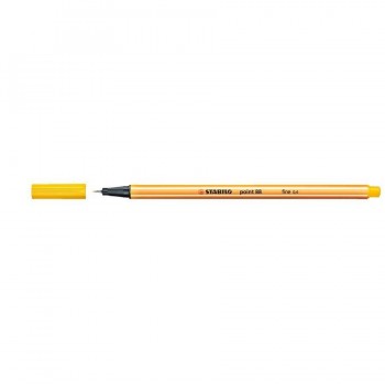 ROTULADOR POINT 88 0,4MM AMARILLO STABILO