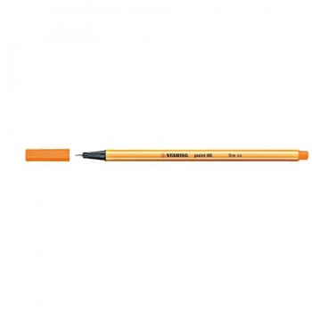 ROTULADOR POINT 88 0,4MM NARANJA STABILO