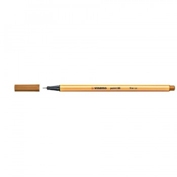 ROTULADOR POINT 88 0,4MM OCRE OSCURA STABILO