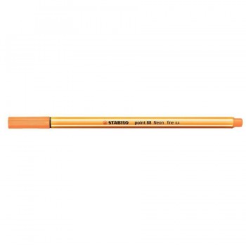 ROTULADOR POINT 88 0,4MM NARANJA NEON STABILO