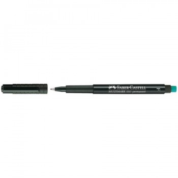 ROTULADOR PERMANENTE MULTIMARK TRAZO F NEGRO FABER CASTELL