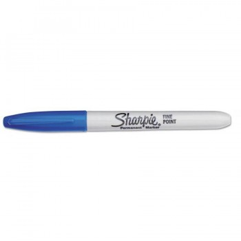 ROTULADOR PERMANENTE SHARPIE FINO 1MM AZUL PTACONICA