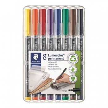 ROTULADOR LUMOCOLOR F C/SU. STAEDTLER