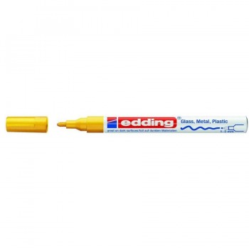 ROTULADOR EDDING 751 AMARILLO 1-2MM TINTA OPACA