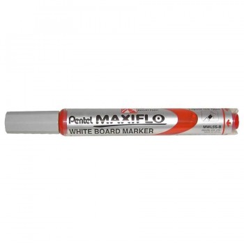 ROTULADOR PIZARRA MWL5S ROJO PTA.CONICA 2MM MAXIFLO PENTEL