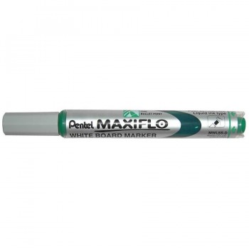 ROTULADOR PIZARRA MWL5S VERDE PTA.CONICA 2MM MAXIFLO PENTEL